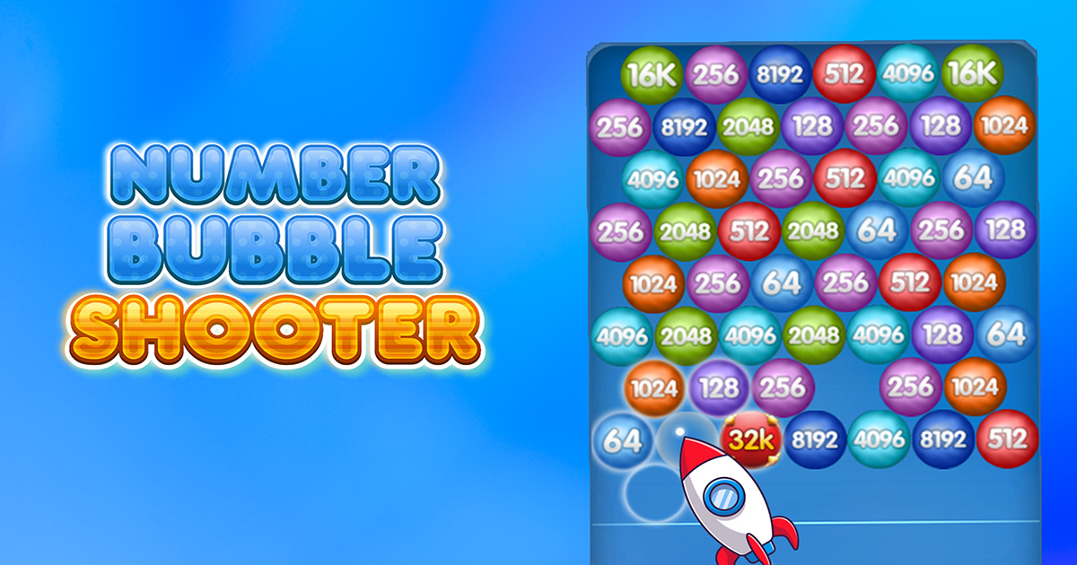 Number Bubble Shooter